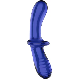 SATISFYER - PODWOJNY KRYSZTALOWY DILDO PRZEZROCZYSTY